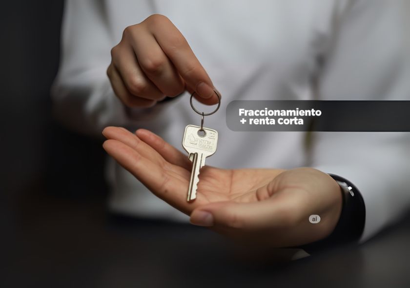 Fraccionamiento + renta corta: la combinación que está transformando el mercado inmobiliario